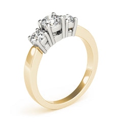 Engagement Rings 3 Stone Round - TN81983