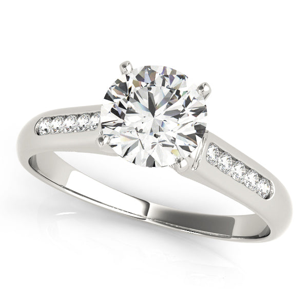 Engagement Rings Single Row Channel Set - TN82044