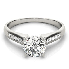 Engagement Rings Single Row Channel Set - TN82044