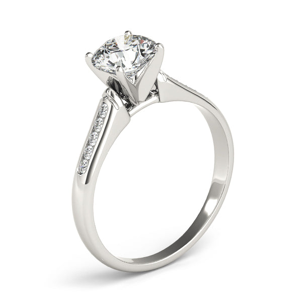 Engagement Rings Single Row Channel Set - TN82044