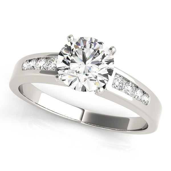 Engagement Rings Single Row Channel Set - TN82048