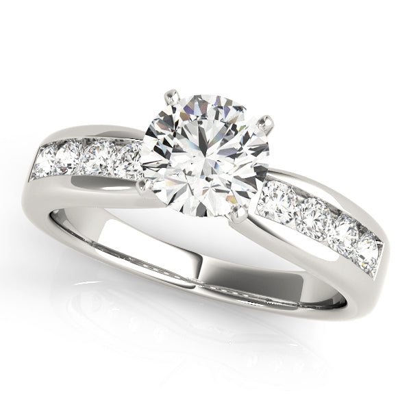 Engagement Rings Single Row Channel Set - TN82050