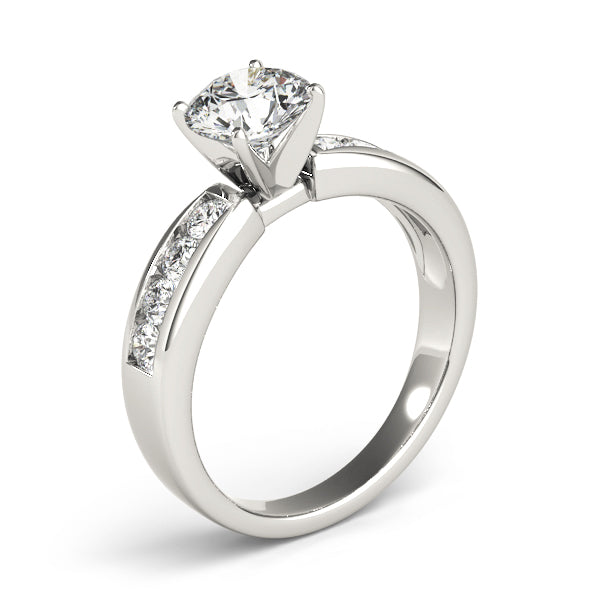 Engagement Rings Single Row Channel Set - TN82050