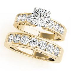 Engagement Rings Single Row Channel Set - TN82055