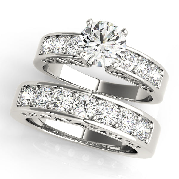 Engagement Rings Single Row Channel Set - TN82055