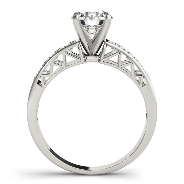 Engagement Rings Single Row Channel Set - TN82055