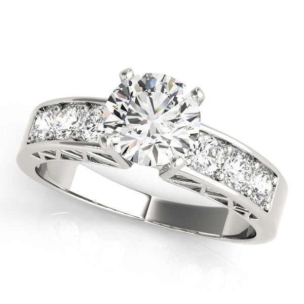 Engagement Rings Single Row Channel Set - TN82055