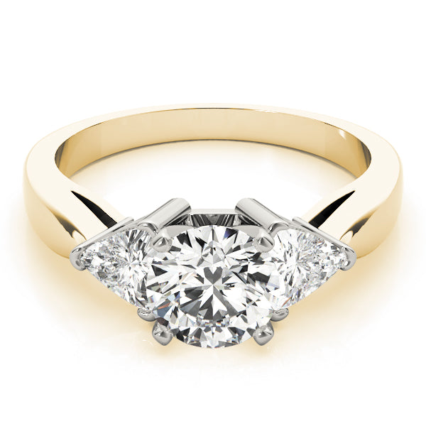 Engagement Rings 3 Stone Trillion - TN82060