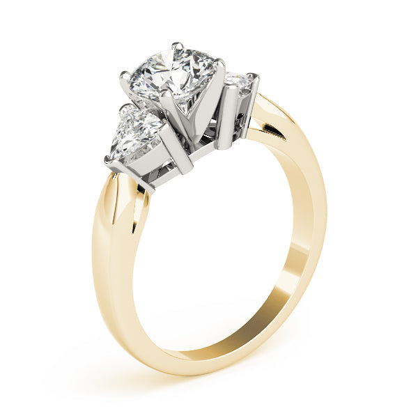 Engagement Rings 3 Stone Trillion - TN82060