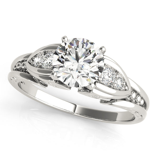 Engagement Rings Single Row Prong Set - TN82070