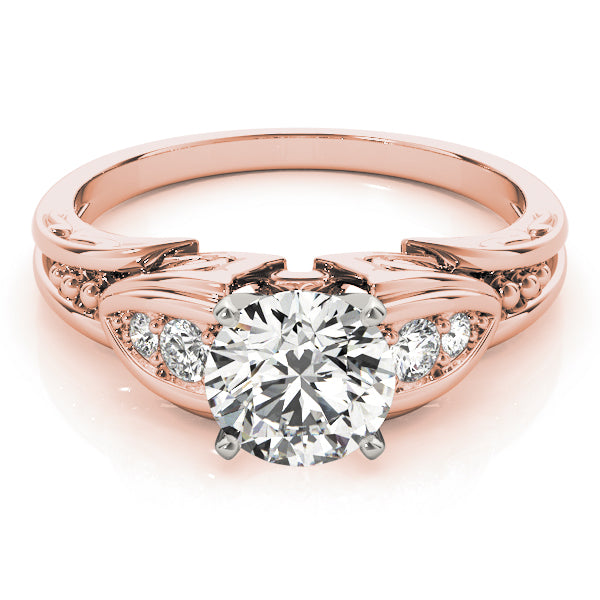 Engagement Rings Single Row Prong Set - TN82070