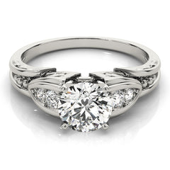 Engagement Rings Single Row Prong Set - TN82070
