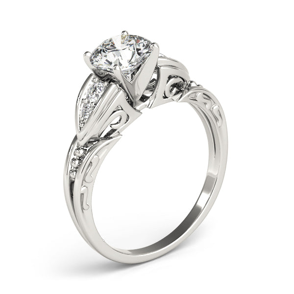 Engagement Rings Single Row Prong Set - TN82070