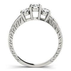 Engagement Rings 3 Stone Round - TN82338