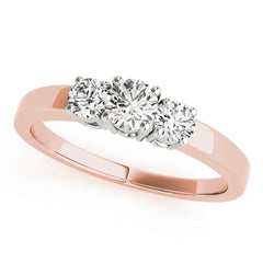 Engagement Rings 3 Stone Round - TN82389