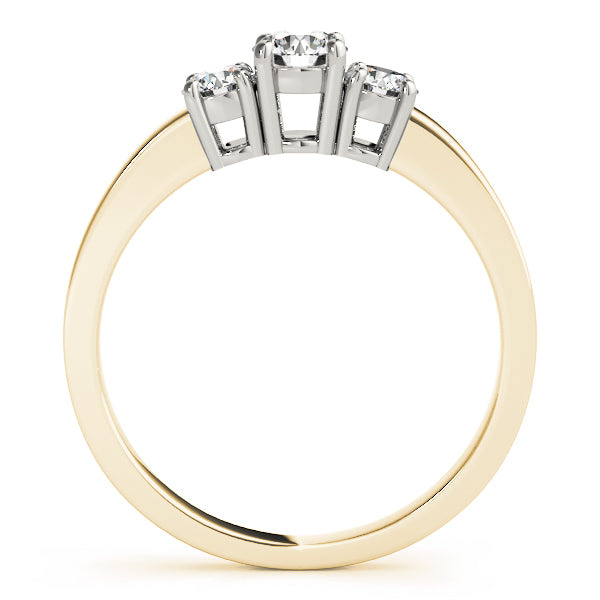 Engagement Rings 3 Stone Round - TN82389