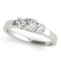 Engagement Rings 3 Stone Round - TN82389