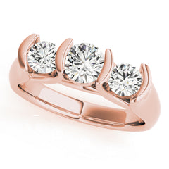 Engagement Rings 3 Stone Round - TN82390