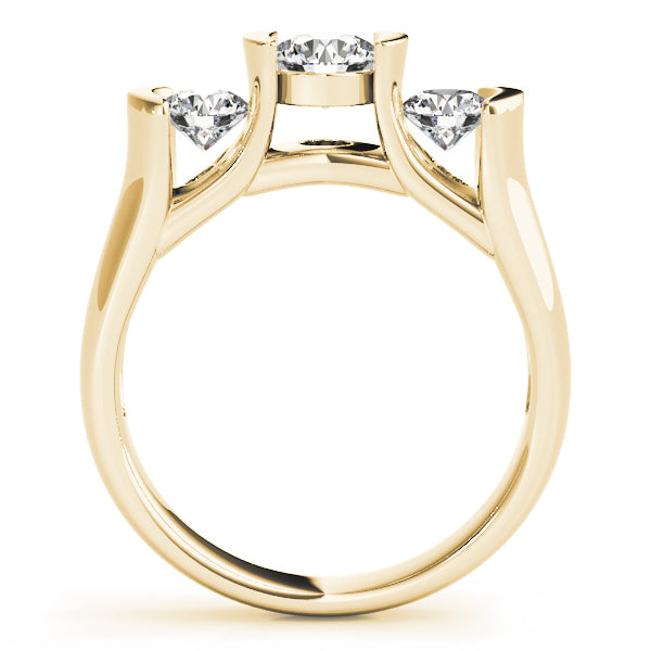 Engagement Rings 3 Stone Round - TN82390
