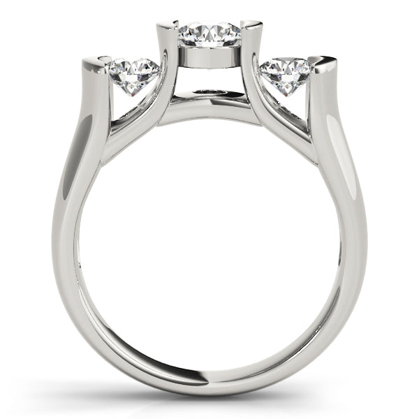 Engagement Rings 3 Stone Round - TN82390