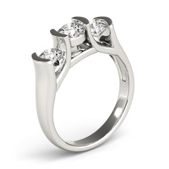 Engagement Rings 3 Stone Round - TN82390