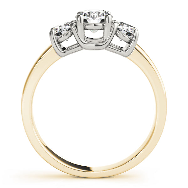 Engagement Rings 3 Stone Round - TN82391