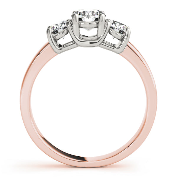 Engagement Rings 3 Stone Round - TN82391