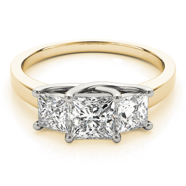 Engagement Rings 3 Stone Princess - TN82392