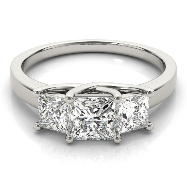 Engagement Rings 3 Stone Princess - TN82392