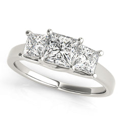 Engagement Rings 3 Stone Princess - TN82392