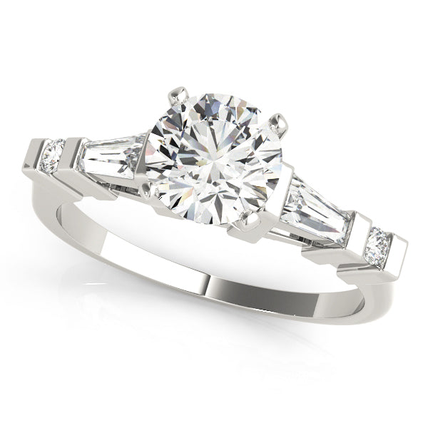 Engagement Rings Fancy Shape Baguette Remounts - TN82432