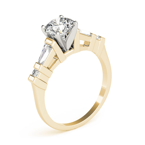 Engagement Rings Fancy Shape Baguette Remounts - TN82432