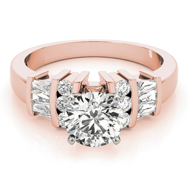 Engagement Rings Fancy Shape Baguette Remounts - TN82439