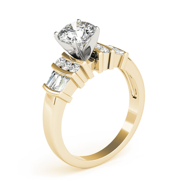 Engagement Rings Fancy Shape Baguette Remounts - TN82439