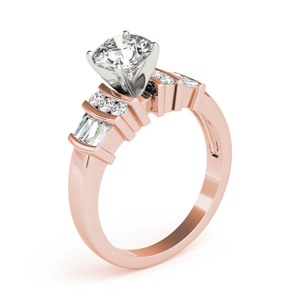 Engagement Rings Fancy Shape Baguette Remounts - TN82439