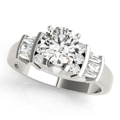 Engagement Rings Fancy Shape Baguette Remounts - TN82439