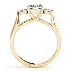 Engagement Rings 3 Stone Round - TN82565
