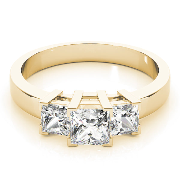 Engagement Rings 3 Stone Princess - TN82570