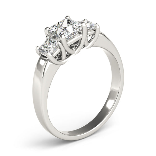 Engagement Rings 3 Stone Princess - TN82571