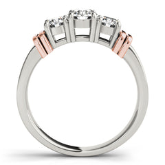 Engagement Rings 3 Stone Round - TN82577