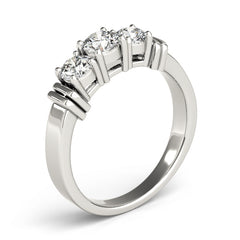 Engagement Rings 3 Stone Round - TN82577