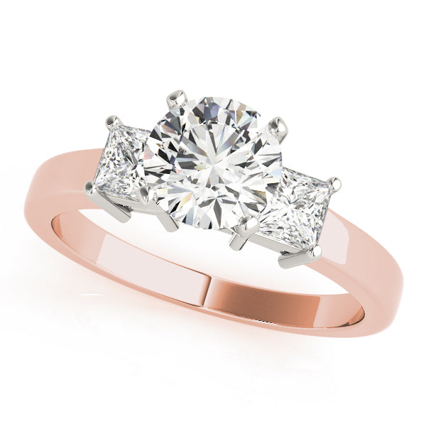 Engagement Rings 3 Stone Princess - TN82638