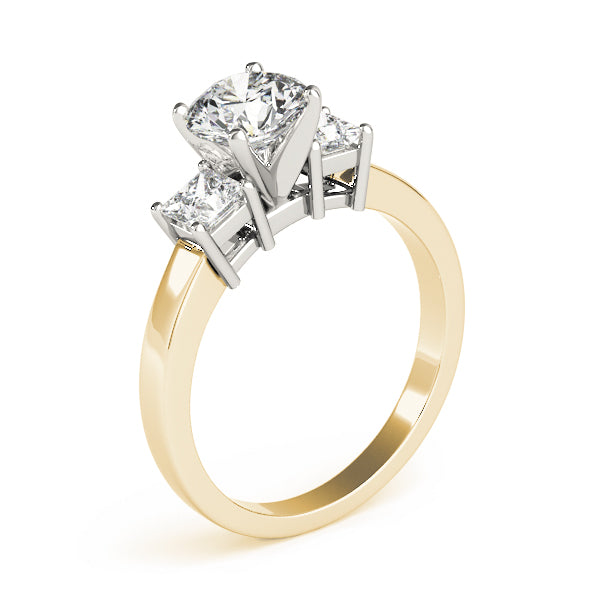 Engagement Rings 3 Stone Princess - TN82638