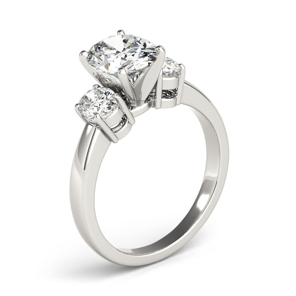 Engagement Rings 3 Stone Oval - TN82752