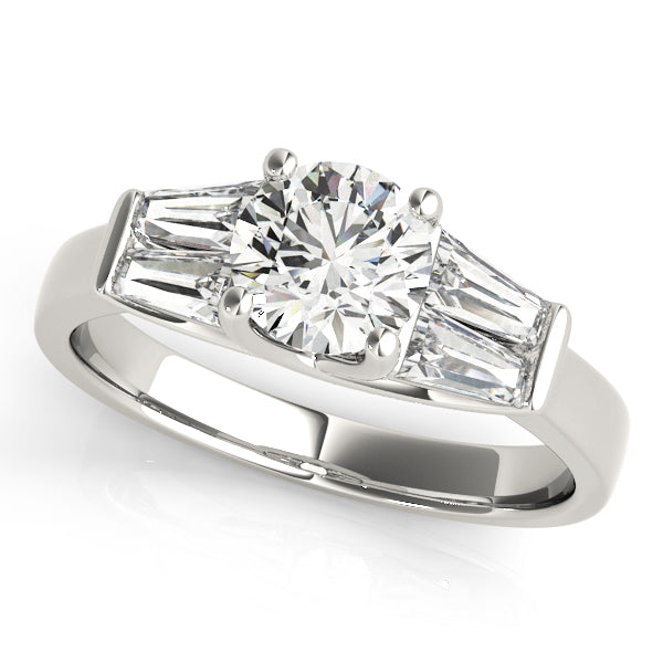 Engagement Rings Fancy Shape Baguette Remounts - TN82754