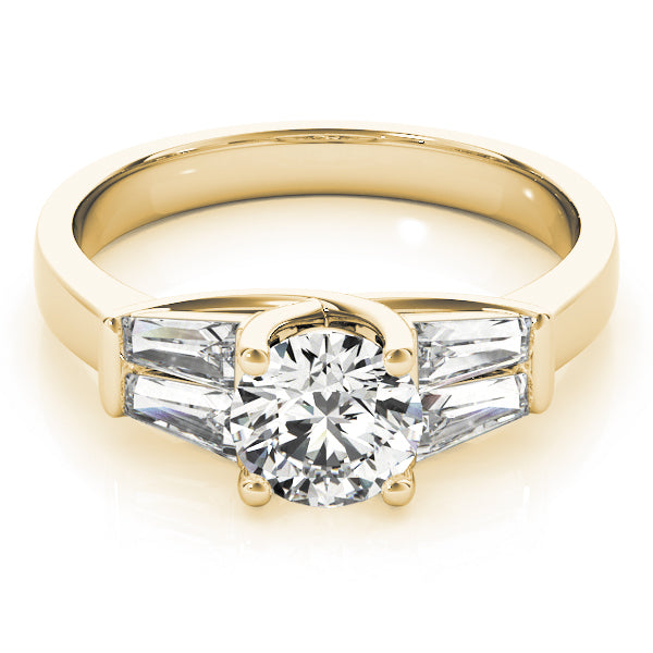 Engagement Rings Fancy Shape Baguette Remounts - TN82754