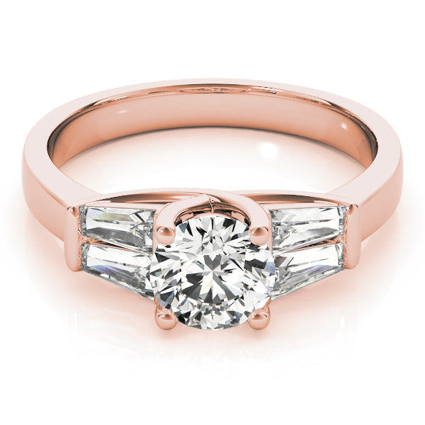 Engagement Rings Fancy Shape Baguette Remounts - TN82754