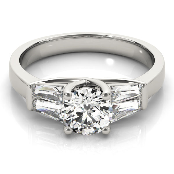 Engagement Rings Fancy Shape Baguette Remounts - TN82754