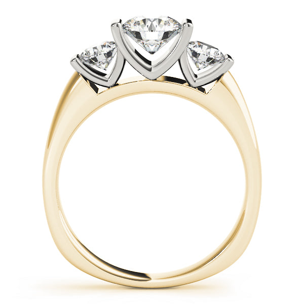 Engagement Rings 3 Stone Round - TN82759