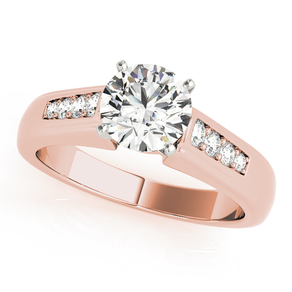 Engagement Rings Single Row Channel Set - TN82831